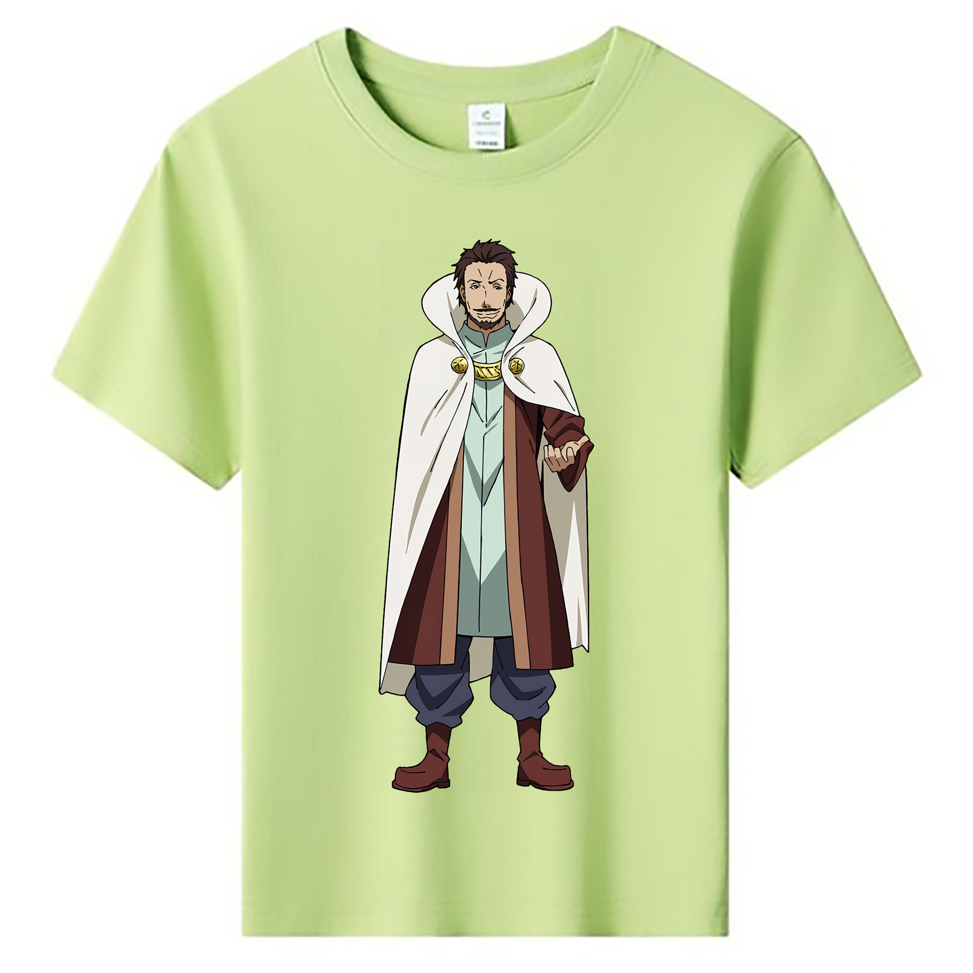 （画像用） 転スラ Regarding Reincarnated to Slime 綿100％キッズTシャツ（フロントプリント）